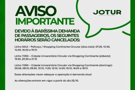 Horários Cancelados